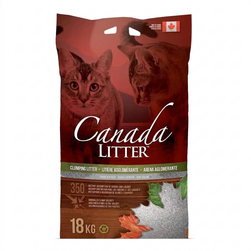 Canada Litter - Clumping Cat & Kittens Litter (18kg)